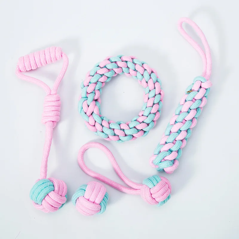 7 Pack Super Value Puppy Toys, Teething Chew with Rope , Bite Ring and More Squeaky for Small
7 Pack Super Value Puppy Toys, Teething Chew with Rope , Bite Ring and More Squeaky for Small