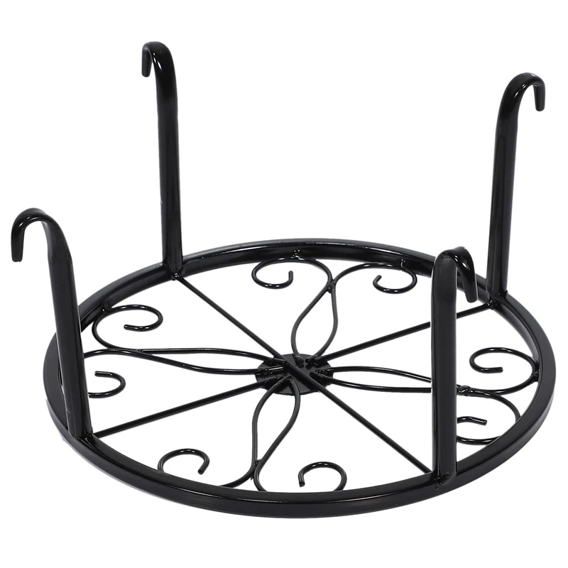 6 Pcs Metal Potted Plant Stand Floor Flower Pot Rack Decorative Pot Garden Container Round Supports Rack Black & White
6 Pcs Metal Potted Plant Stand Floor Flower Pot Rack Decorative Pot Garden Container Round Supports Rack Black & White