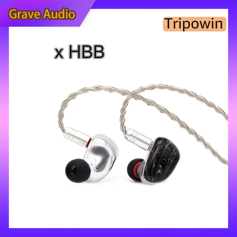 Наушники-вкладыши Tripowin x HBB: Mele IEM Hi-Fi, новый графитовый драйвер 10 мм с запатентованной технологией Accutune, съемный кабель
Наушники-вкладыши Tripowin x HBB: Mele IEM Hi-Fi, новый графитовый драйвер 10 мм с запатентованной технологией Accutune, съемный кабель