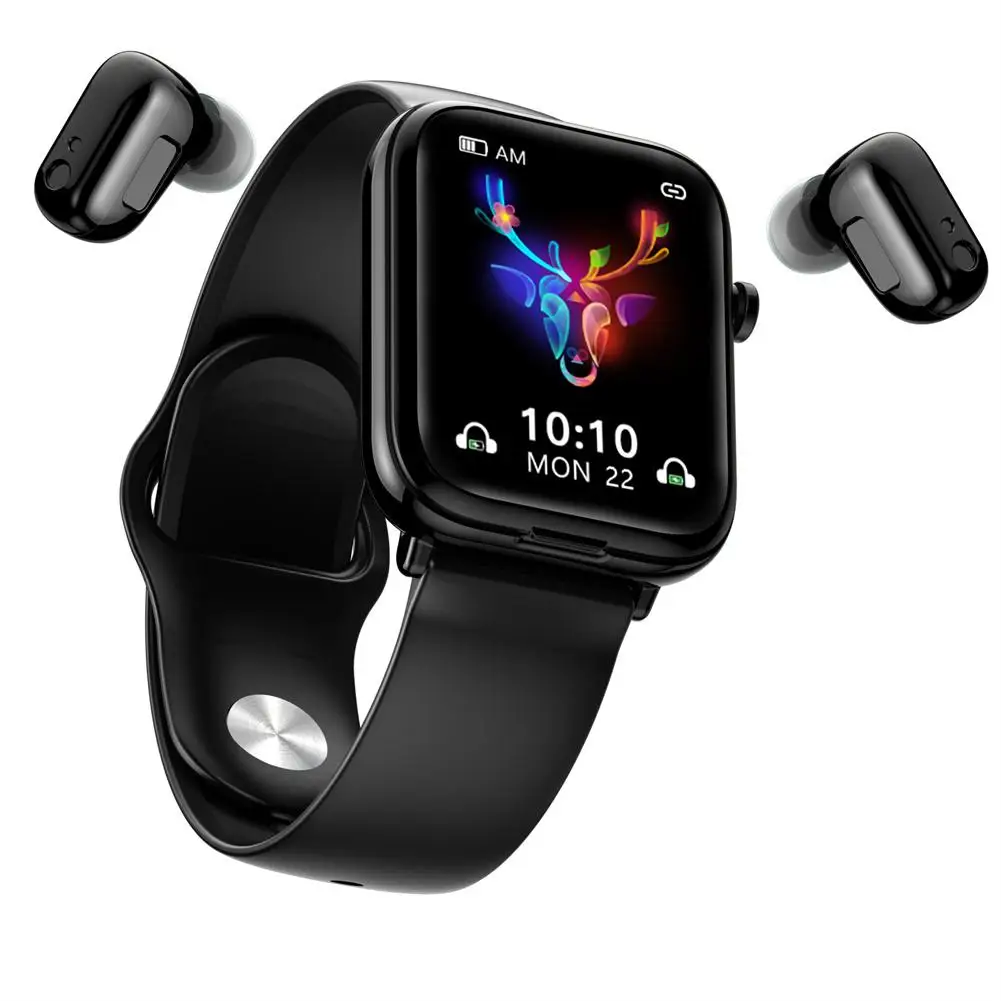 Smart Watch X8 TWS Bluetooth-compatible Headset Wireless Earphones 1.54inch Call Music Sport Band Smartwatch for Android IOS
Smart Watch X8 TWS Bluetooth-compatible Headset Wireless Earphones 1.54inch Call Music Sport Band Smartwatch for Android IOS