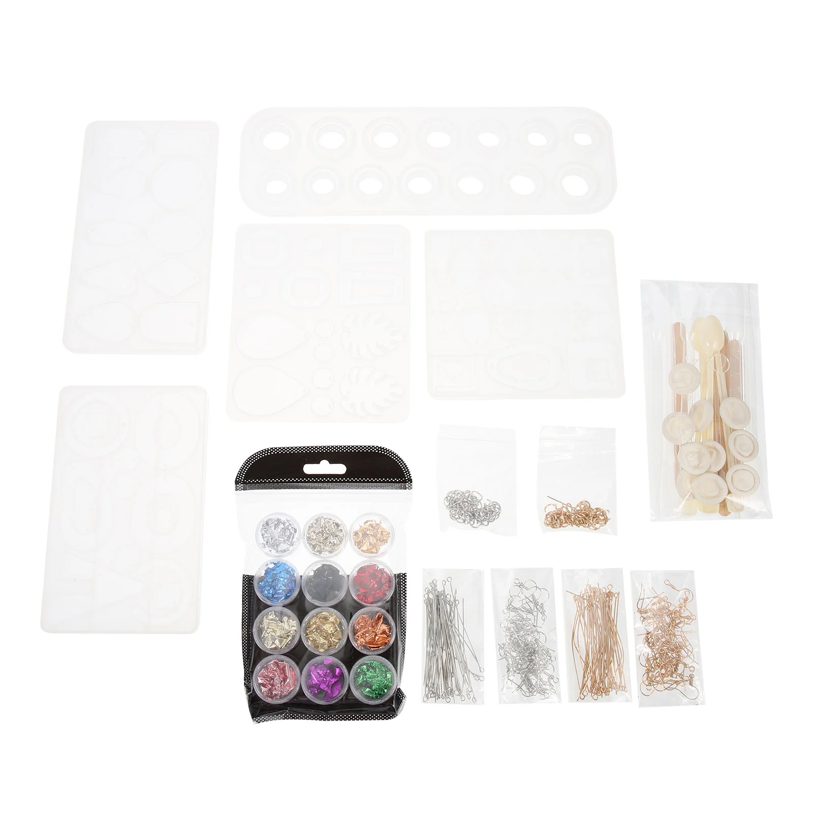 Molds Mold Casting Resin Epoxy Jewelryearring Silicone Kit Diy Making Hobbies Craftflakes Foil Charm Necklacekeychain
Molds Mold Casting Resin Epoxy Jewelryearring Silicone Kit Diy Making Hobbies Craftflakes Foil Charm Necklacekeychain