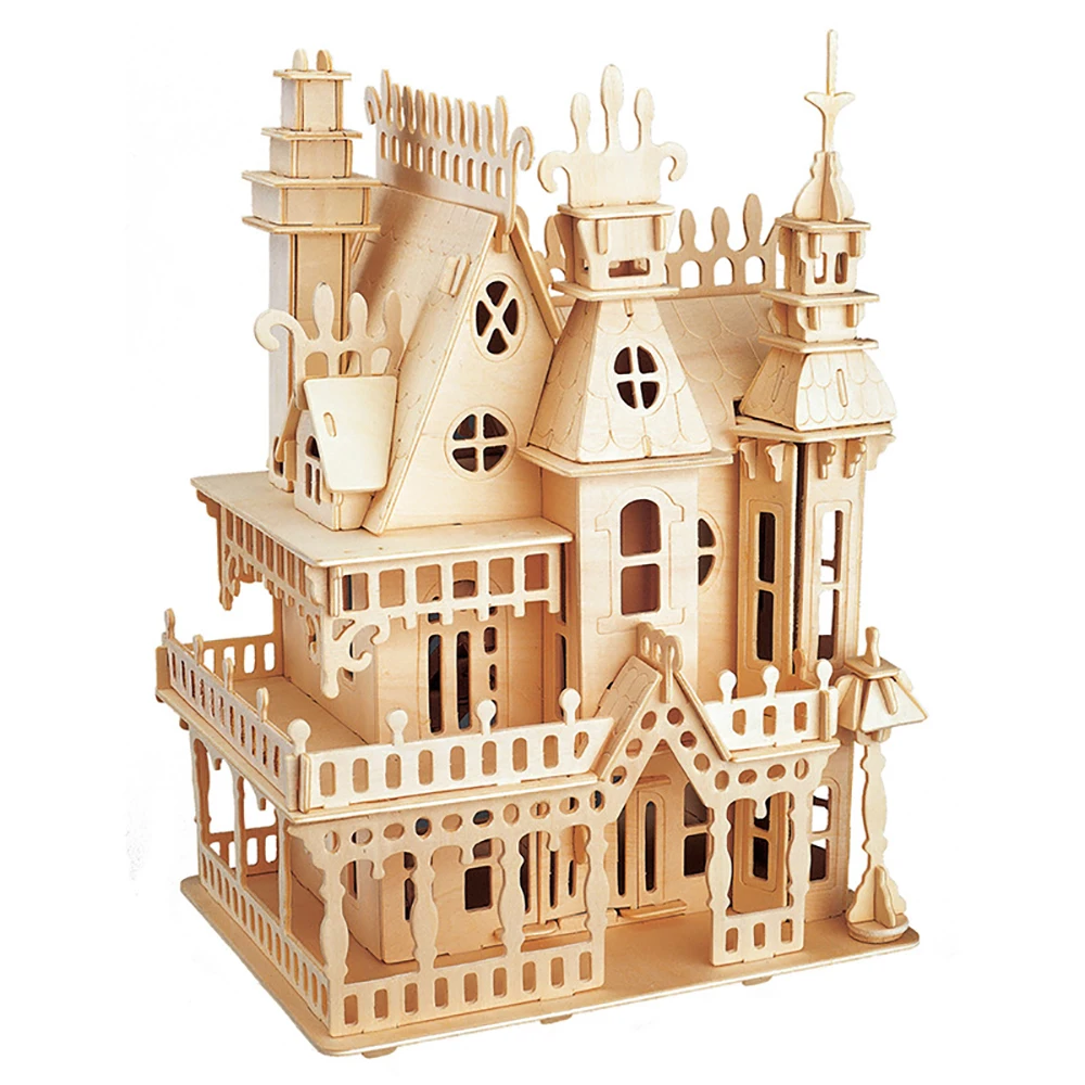 3D Model Puzzle Toy DIY Wooden puzzle villa Mechanism Assembly Model Building Kit Puzzle Desk Decoration Birthday Gift
3D Model Puzzle Toy DIY Wooden puzzle villa Mechanism Assembly Model Building Kit Puzzle Desk Decoration Birthday Gift