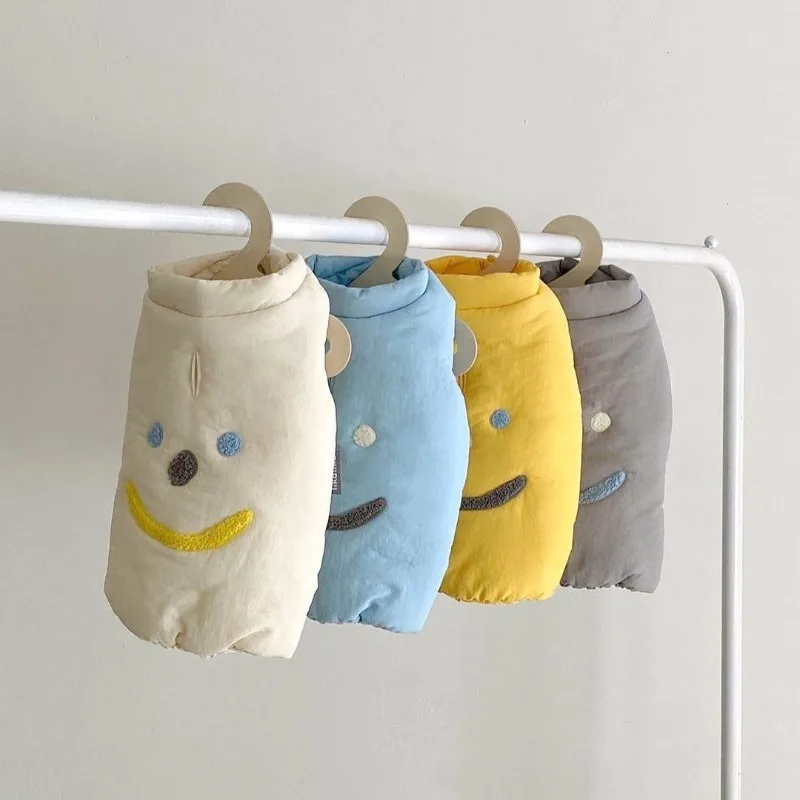 Winter Warm Thickened Dog Jackets Cotton Coat Dog Clothes Solid Down Coat Small Dog Soft Open Button Top Pet Cold Protection
Winter Warm Thickened Dog Jackets Cotton Coat Dog Clothes Solid Down Coat Small Dog Soft Open Button Top Pet Cold Protection