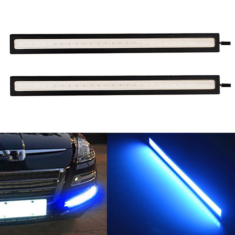 1/2pcs Waterproof DC 12V 17cm Blue Super Bright LED Car COB Lights DRL Fog Driving Running Lamp Daytime Running Lights
1/2pcs Waterproof DC 12V 17cm Blue Super Bright LED Car COB Lights DRL Fog Driving Running Lamp Daytime Running Lights