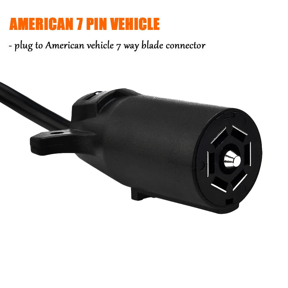 Durable Light Converter Trailer Light Converter Part Practical Electrical Parts Plug Replace Universal Vehicle
Durable Light Converter Trailer Light Converter Part Practical Electrical Parts Plug Replace Universal Vehicle
