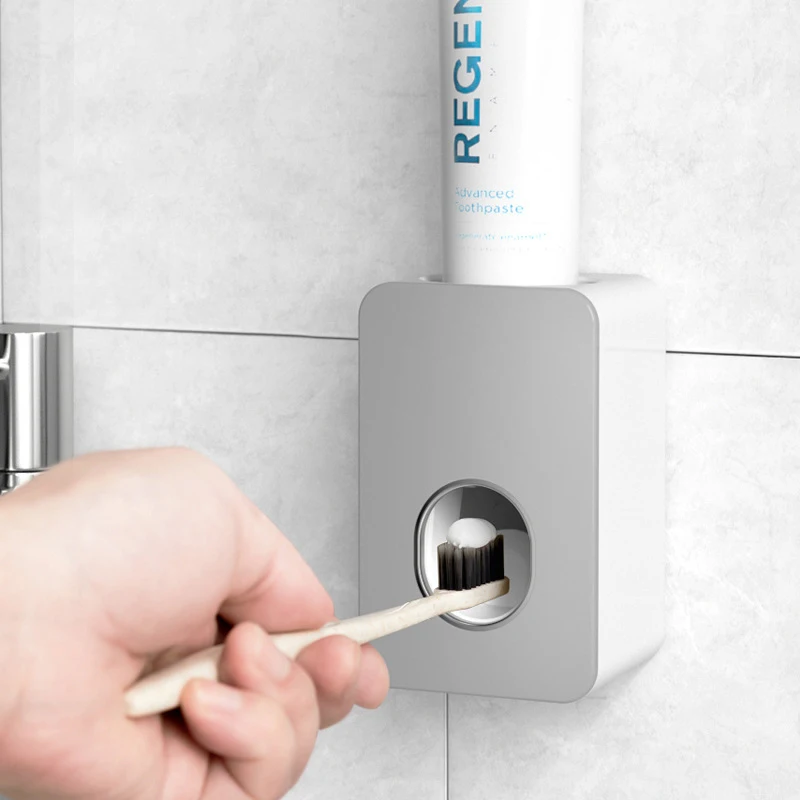 Wall Mounted Automatic Toothpaste Dispenser Bathroom Accessories Wall Mount Waterproof Toothpaste Squeezers Toothpaste Holder
Wall Mounted Automatic Toothpaste Dispenser Bathroom Accessories Wall Mount Waterproof Toothpaste Squeezers Toothpaste Holder