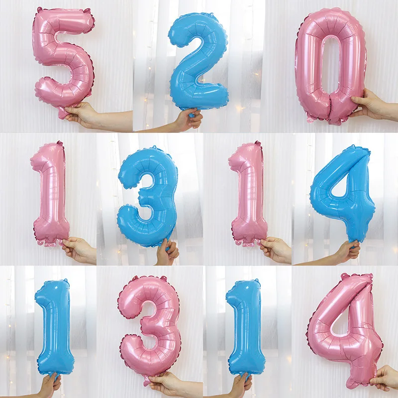 Candy Blue Pink Kids Birthday Party Foil Balloons Figures 16 Inch Inflatable Toys Air Balloon Self Seal Baby Shower Decorations
Candy Blue Pink Kids Birthday Party Foil Balloons Figures 16 Inch Inflatable Toys Air Balloon Self Seal Baby Shower Decorations