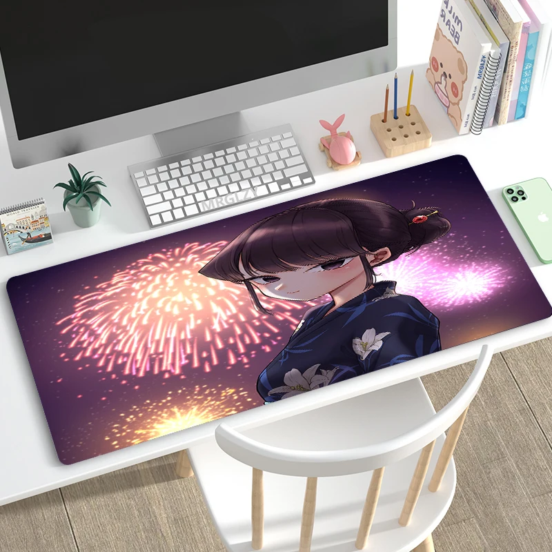 Cute Anime Girl Komi Large Mouse Pad Game MousePad Cats Gaming Accessories Carpets Rubber Keyboard Palymats XXL Desk Mat for LOL
Cute Anime Girl Komi Large Mouse Pad Game MousePad Cats Gaming Accessories Carpets Rubber Keyboard Palymats XXL Desk Mat for LOL