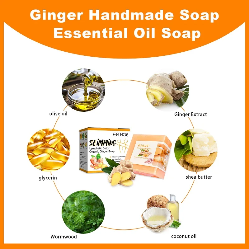 100g Organic Soap Lymphatic Detoxification Slimming Lightening Brightening Handmade Soap Face Body Skin Care
100g Organic Soap Lymphatic Detoxification Slimming Lightening Brightening Handmade Soap Face Body Skin Care
