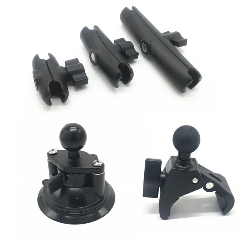 Aluminum Suction Cup Double Ballhead Mount Double Socket Arm for Gopro Super Clamp Holder
Aluminum Suction Cup Double Ballhead Mount Double Socket Arm for Gopro Super Clamp Holder