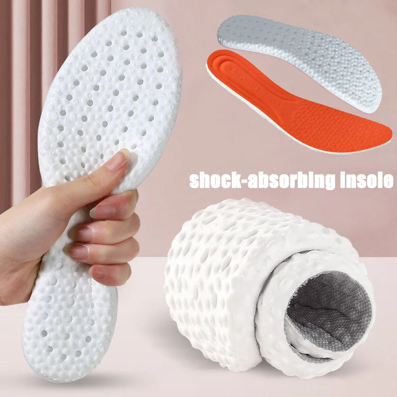 NEW Shock-absorbing Sport Insoles for Shoes Sole Cushion Running Breathable Deodorization PU Soft Thickening Shoe Insoles Pads 
NEW Shock-absorbing Sport Insoles for Shoes Sole Cushion Running Breathable Deodorization PU Soft Thickening Shoe Insoles Pads