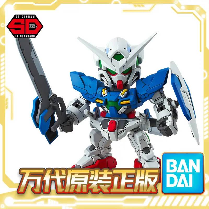 

Оригинальный подлинный Bandai BB Fighter Gundam SD EX 003 Archangel Gundam EXIA Сборная модель Подвижная кукла детская игрушка подарок для мальчика