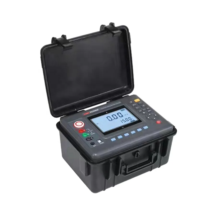Top Manufacturer Digital 15KV insulation tester meter Resistance Tester Megohmmeter
Top Manufacturer Digital 15KV insulation tester meter Resistance Tester Megohmmeter
