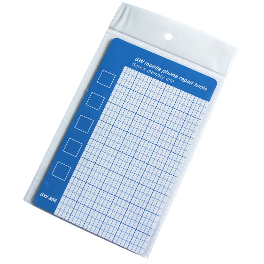 Magnetic Screw Memory Mat Mini Chart Working Pad For Little Small Screws Holder Mobile Phone Laptop Repair Tools 145 X 90mm
Magnetic Screw Memory Mat Mini Chart Working Pad For Little Small Screws Holder Mobile Phone Laptop Repair Tools 145 X 90mm