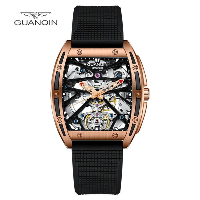 GUANQIN wispy Tourbillon Men's Watch Stainless Steel Waterproof Automatic Watch Luxury Brand Perfect Mechanical Waterproof Clock
GUANQIN wispy Tourbillon Men's Watch Stainless Steel Waterproof Automatic Watch Luxury Brand Perfect Mechanical Waterproof Clock