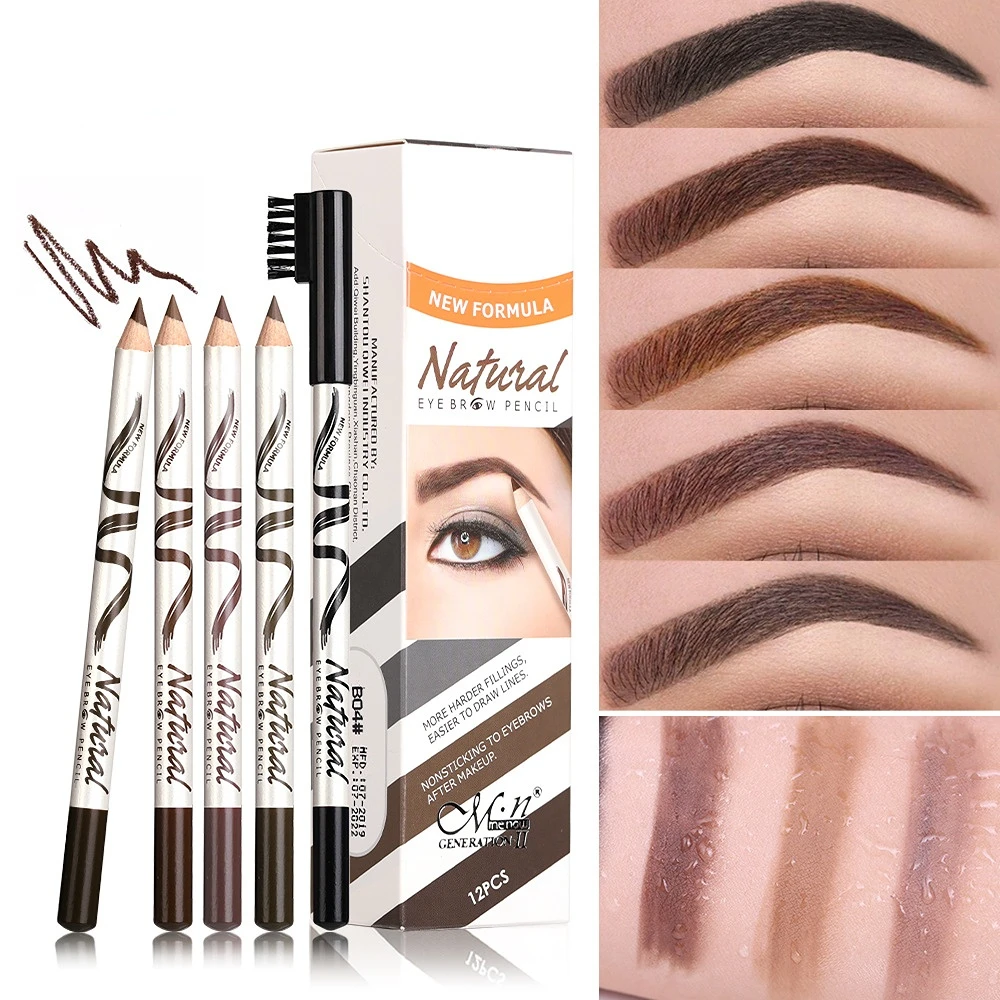 5 Colors Makeup Menow Eyebrow Pencil Eyebrow Marker Waterproof Eyebrow Tattoo for Eyebrows Enhancer Dye Tint Pen Long Lasting
5 Colors Makeup Menow Eyebrow Pencil Eyebrow Marker Waterproof Eyebrow Tattoo for Eyebrows Enhancer Dye Tint Pen Long Lasting