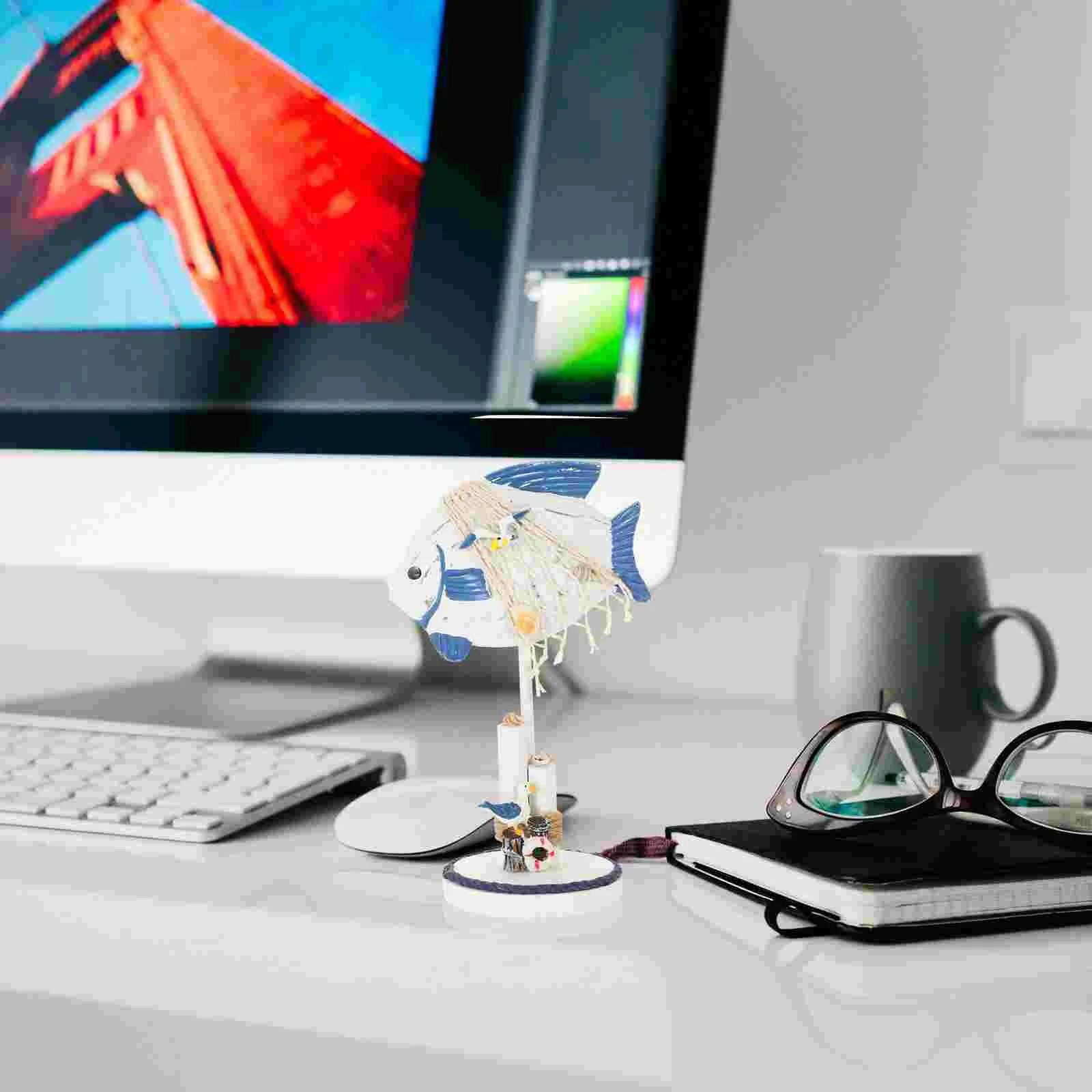 Fish Nautical Wooden Decor Statue Wood Figurine Sculpture Bird Table Beach Coastal Figurines Seagull Decorations Ornament Animal 
Fish Nautical Wooden Decor Statue Wood Figurine Sculpture Bird Table Beach Coastal Figurines Seagull Decorations Ornament Animal