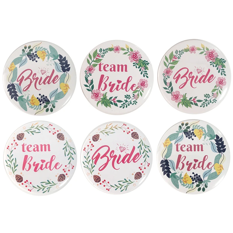1PC Bride Team Bride Badges Bridal Shower Hen Night Bachelorette Party Wedding Decorations
1PC Bride Team Bride Badges Bridal Shower Hen Night Bachelorette Party Wedding Decorations
