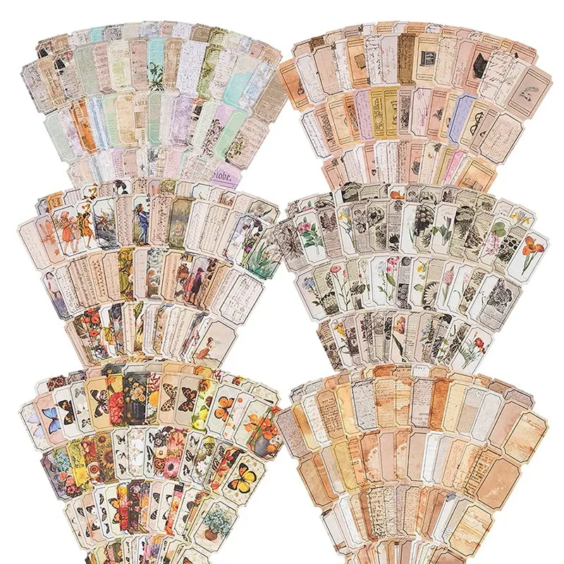 LJL-Vintage Style Label Stickers Set (180 Pcs), Art Journaling Scrapbooking Planner Junk Journal DIY Craft Supplies
LJL-Vintage Style Label Stickers Set (180 Pcs), Art Journaling Scrapbooking Planner Junk Journal DIY Craft Supplies