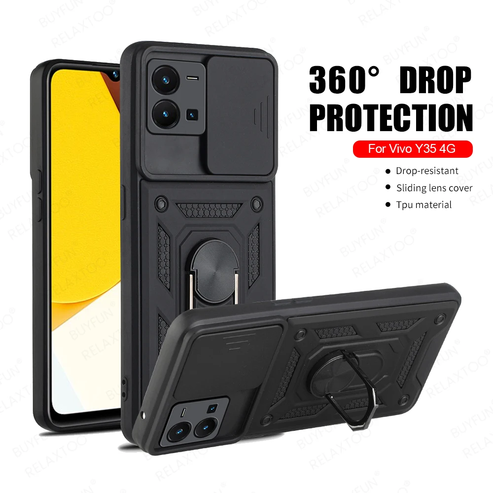 Push Pull Camera Protection Case Magnetic Ring Stand For vivo v27 v27 pro Y35 4G 2022 Phone protective case For vivo v27
Push Pull Camera Protection Case Magnetic Ring Stand For vivo v27 v27 pro Y35 4G 2022 Phone protective case For vivo v27