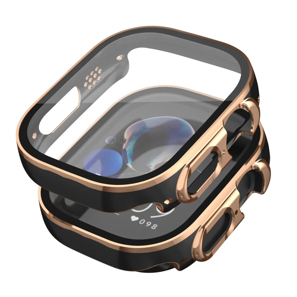 Защитная крышка для Apple Watch Ultra 49 мм, двойная Цветовая Стандартная защита для HD-экрана от царапин, устойчивая к потере, Жесткий Чехол для часов из поликарбоната
Защитная крышка для Apple Watch Ultra 49 мм, двойная Цветовая Стандартная защита для HD-экрана от царапин, устойчивая к потере, Жесткий Чехол для часов из поликарбоната
