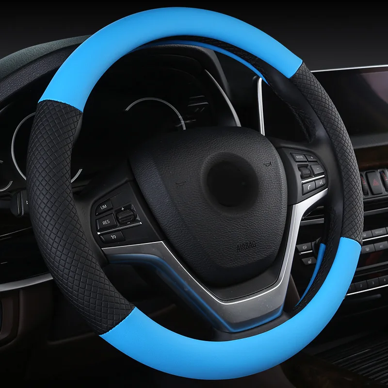Genuine Leather Car Steering Wheel Cover 15 inch/38cm For Mazda 2 3 5Genuine Leather 6 8 RX MX CX30 CX5 CX7 CX3 CX9 Atenza AXELA
Genuine Leather Car Steering Wheel Cover 15 inch/38cm For Mazda 2 3 5Genuine Leather 6 8 RX MX CX30 CX5 CX7 CX3 CX9 Atenza AXELA