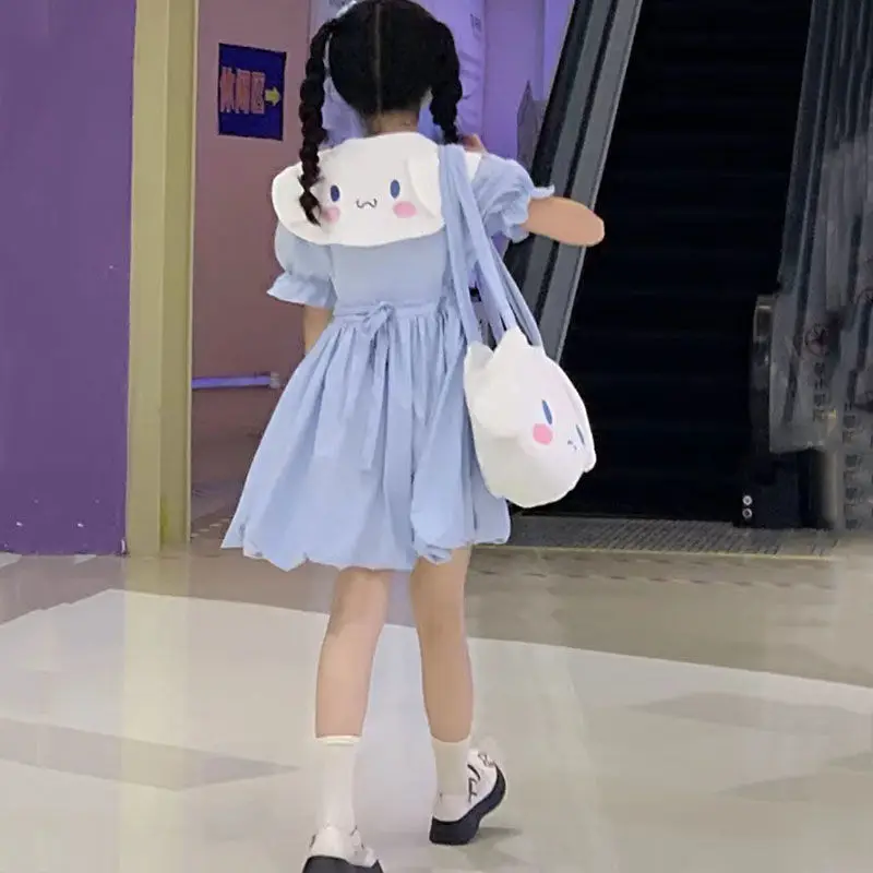 Милое плюшевое платье Sanrio Cinnamoroll в морском стиле с милым мультяшным принтом, платье с воротником, платье принцессы с бантом, юбка, аниме плюшевые игрушки для девочек, подарок на день рождения
Милое плюшевое платье Sanrio Cinnamoroll в морском стиле с милым мультяшным принтом, платье с воротником, платье принцессы с бантом, юбка, аниме плюшевые игрушки для девочек, подарок на день рождения