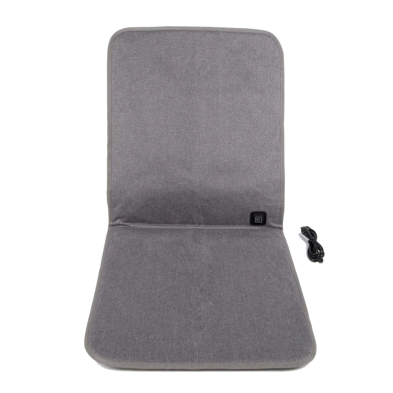 

Подушка с подогревом для офисных сидений коврик грелка 43x90 см с USB-кабелем Быстрое нагревание электрическая зимняя грелка с регулируемой те...