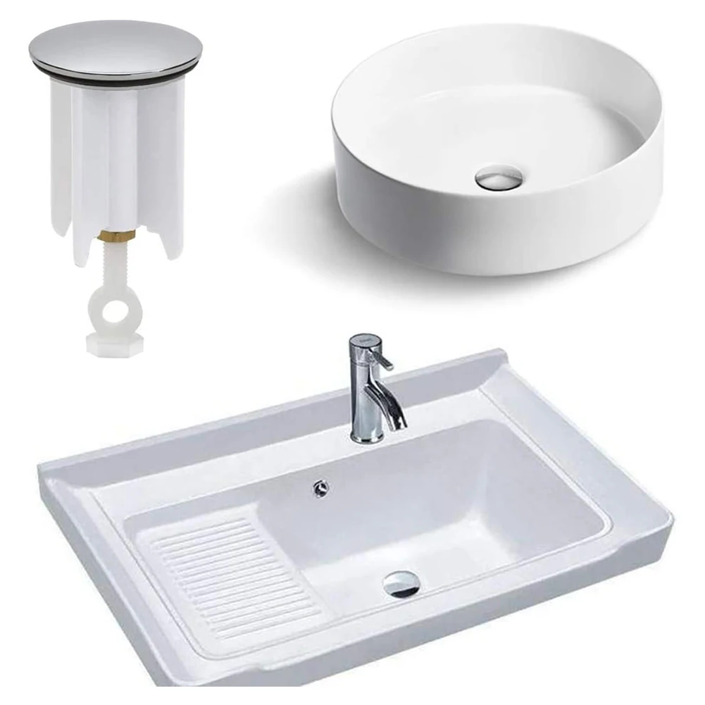 40mm Plug-in Washbasin Plastic Plug 4 Guides Plate Brass Head Rustproof Easy Clean For Kitchen Bathroom Washbasin Hardwares
40mm Plug-in Washbasin Plastic Plug 4 Guides Plate Brass Head Rustproof Easy Clean For Kitchen Bathroom Washbasin Hardwares