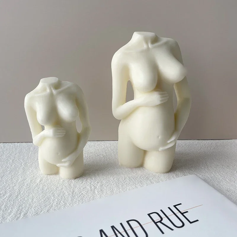 Pregnant Women Body Scented Candle Mold Candle Making Mold Plaster Silicone Mold Candle Molds for Candle Making 2 Size
Pregnant Women Body Scented Candle Mold Candle Making Mold Plaster Silicone Mold Candle Molds for Candle Making 2 Size