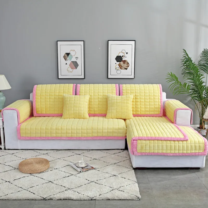 1PCS Super Soft Couch Cover Thick Plush Sofa Towel Solid Color Armchair Cushion Slipcovers Bay Window Mat for Living room Decor
1PCS Super Soft Couch Cover Thick Plush Sofa Towel Solid Color Armchair Cushion Slipcovers Bay Window Mat for Living room Decor