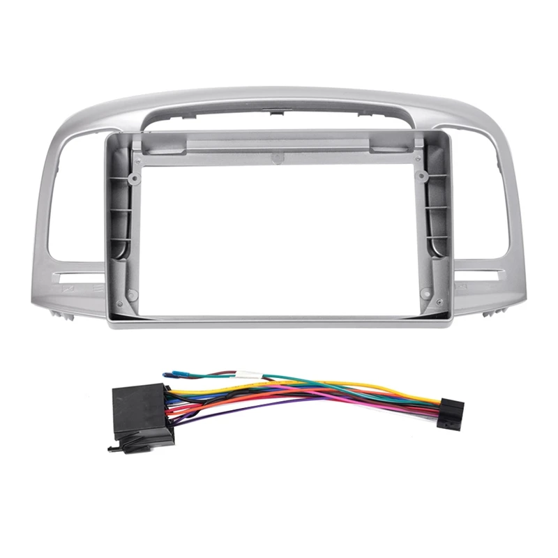 9 Inch 2 Din Car Dashboard Frame Radio Fascia Dash MP5 Player DVD Adapter Panel With Cable For Hyundai Accent 2006-2011
9 Inch 2 Din Car Dashboard Frame Radio Fascia Dash MP5 Player DVD Adapter Panel With Cable For Hyundai Accent 2006-2011