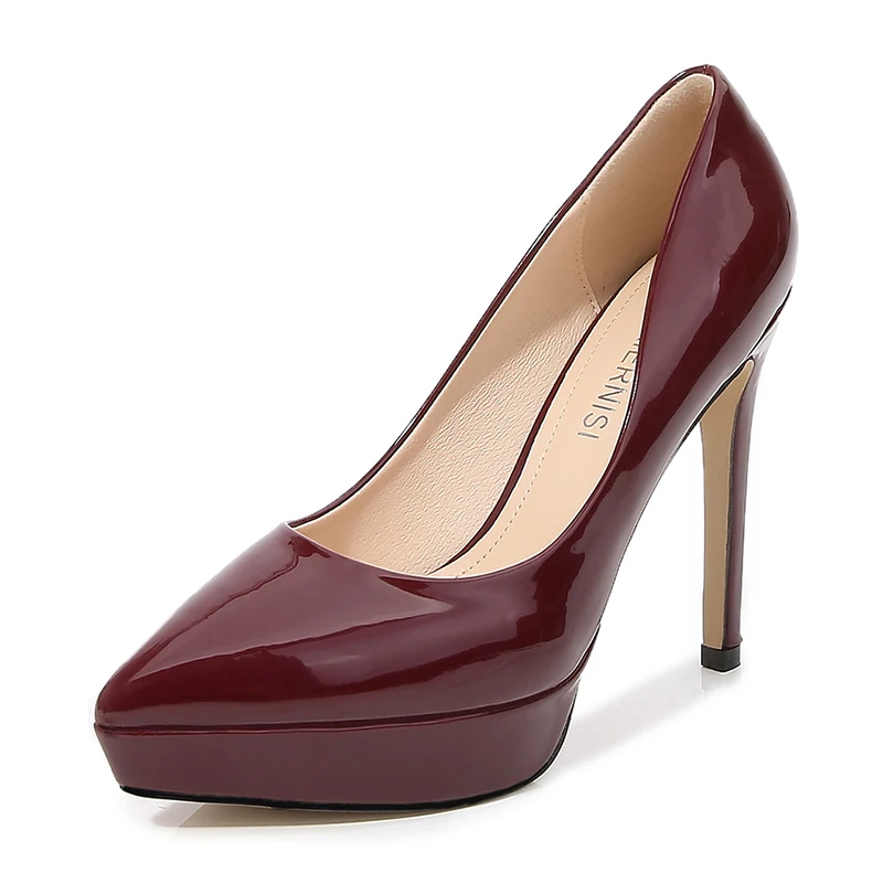 Design High Heel Pumps For Women 12cm Heel Pointed Toe Catwalk Fashion Stiletto 2.5cm Platform Solid Sexy Large Size 35-46 Shoes
Design High Heel Pumps For Women 12cm Heel Pointed Toe Catwalk Fashion Stiletto 2.5cm Platform Solid Sexy Large Size 35-46 Shoes