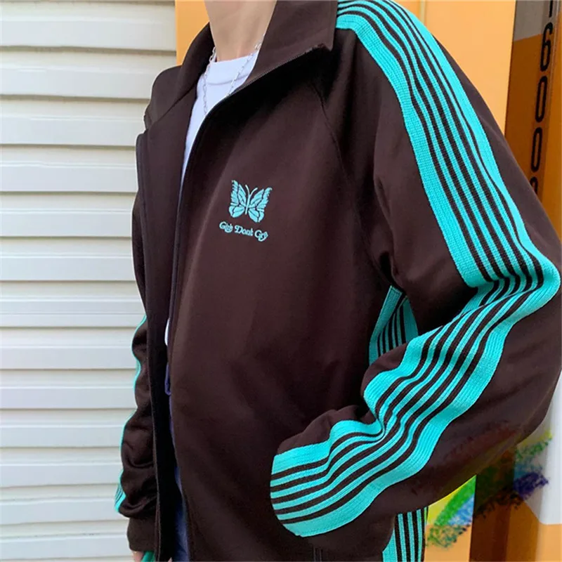 Girls Don’t Cry AWGE Needles Jacket Men Women Top Quality Striped Butterfly Embroidery AWGE Jackets Streetwear Needles AWGE Coat
Girls Don’t Cry AWGE Needles Jacket Men Women Top Quality Striped Butterfly Embroidery AWGE Jackets Streetwear Needles AWGE Coat