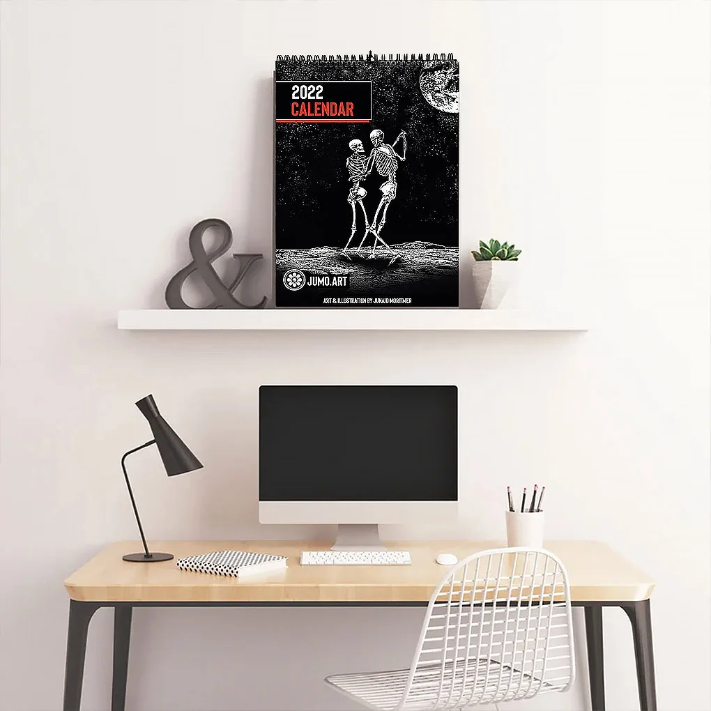 2022 Wall Pendant Calendar with Punk Artwork Holiday New Year Gift Indoor Living Room Office Decoration Presents Daily Supplies
2022 Wall Pendant Calendar with Punk Artwork Holiday New Year Gift Indoor Living Room Office Decoration Presents Daily Supplies