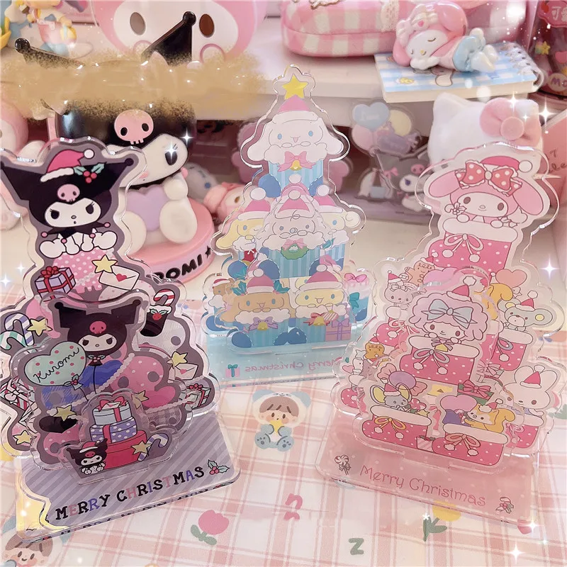 Sanrio Kuromi Hello Kitty мультфильм Акриловые Diy игрушки Рождественская серия декор комнаты креативная вывеска подарок на день рождения для девочек 
Sanrio Kuromi Hello Kitty мультфильм Акриловые Diy игрушки Рождественская серия декор комнаты креативная вывеска подарок на день рождения для девочек