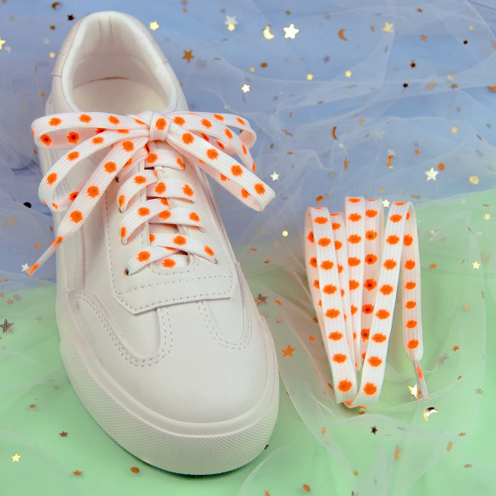 Little Daisy Shoelaces Cartoon Printing Fashion Unisex Flat Shoe laces High-top Canvas Sneakers Shoelace Sports Shoelaces Women
Little Daisy Shoelaces Cartoon Printing Fashion Unisex Flat Shoe laces High-top Canvas Sneakers Shoelace Sports Shoelaces Women