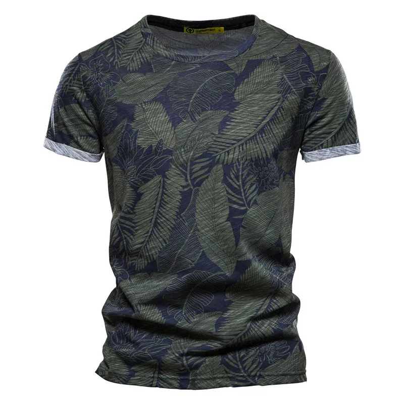 Summer New Men's Hawaiian Leaves Wind 3D Printing Pattern Classic Retro Street Fashion Harajuku Quick-drying Top Short Sleeves
Summer New Men's Hawaiian Leaves Wind 3D Printing Pattern Classic Retro Street Fashion Harajuku Quick-drying Top Short Sleeves
