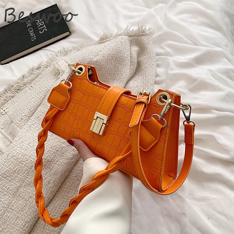 Сумка на одно плечо с ручкой из веревки 2023, сумки через плечо с каменным узором для женщин, качественная дизайнерская женская сумка, модные маленькие сумочки 
Сумка на одно плечо с ручкой из веревки 2023, сумки через плечо с каменным узором для женщин, качественная дизайнерская женская сумка, модные маленькие сумочки