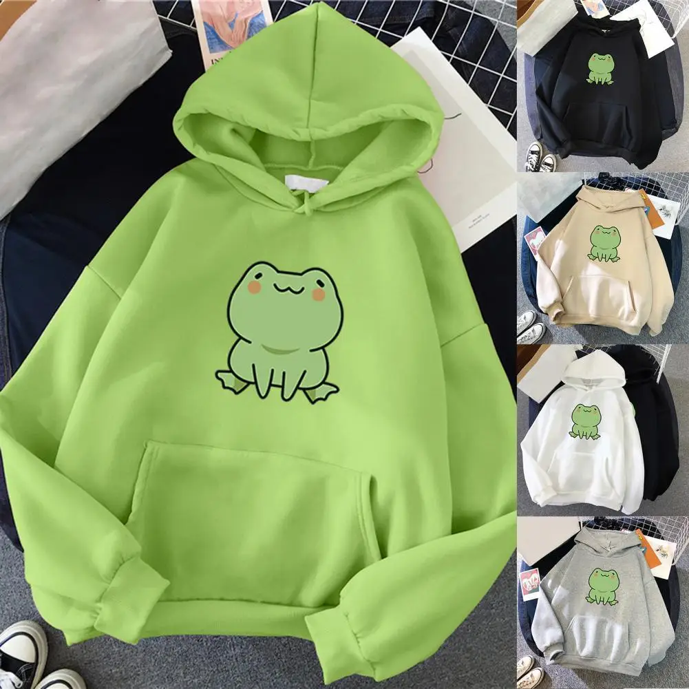 Unisex Hoodie Solid Color Frog-Pattern Warm Autumn Winter Sweatshirt Zipper Korean Style Oversized Sweatshirt ropa hombre
Unisex Hoodie Solid Color Frog-Pattern Warm Autumn Winter Sweatshirt Zipper Korean Style Oversized Sweatshirt ropa hombre