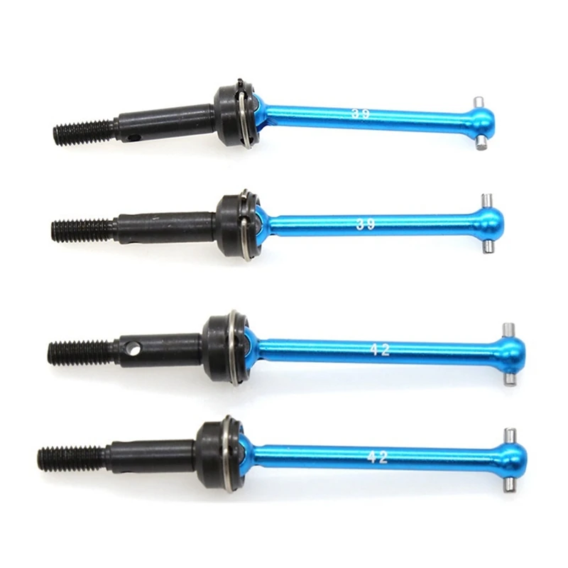 

4Pcs Front & Rear Drive Shaft CVD 54515 54516 42mm 39mm for Tamiya XV-01 TC-01 XV01 TC01 1/10 RC Car Upgrades Parts