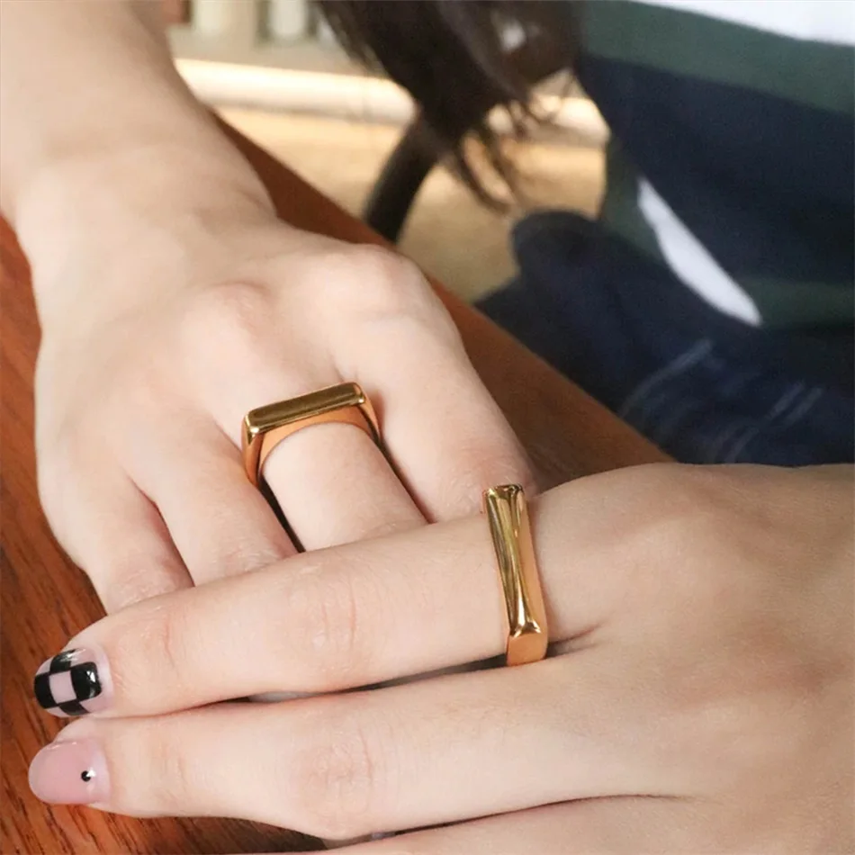 JUJIE 316L Stainless Steel Smooth Punk Rings For Women/Men New Design Hip Hop Ring Classic Jewelry Wholesale/Dropshipping
JUJIE 316L Stainless Steel Smooth Punk Rings For Women/Men New Design Hip Hop Ring Classic Jewelry Wholesale/Dropshipping
