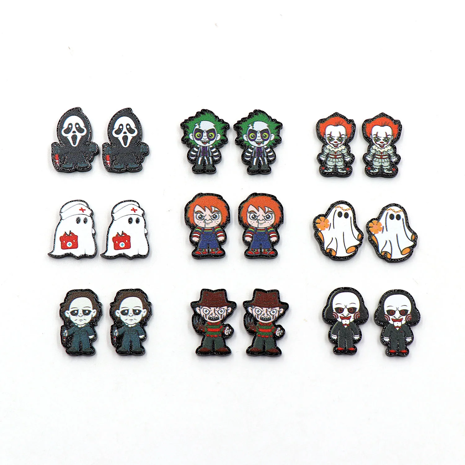 (10pcs)0.8IN(20mm) New product CN movie character women's TRENDY Halloween glitter Acrylic Findings
(10pcs)0.8IN(20mm) New product CN movie character women's TRENDY Halloween glitter Acrylic Findings