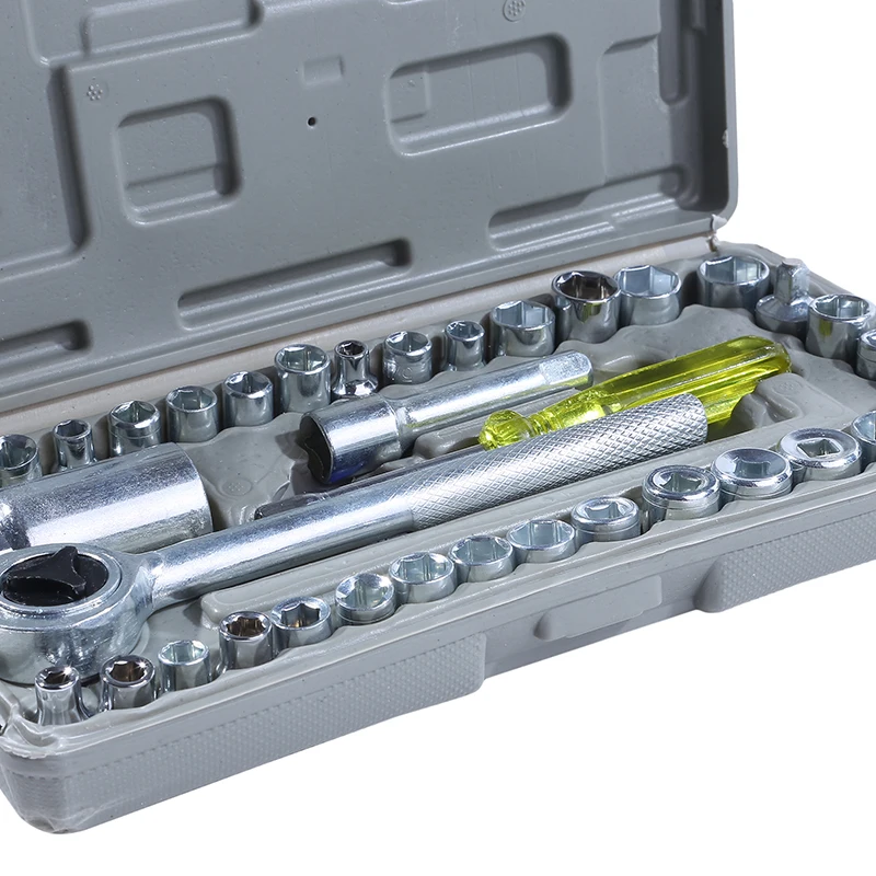Socket Ratchet Car Repair Tool Wrench Set Head Ratchet Pawl Socket Spanner Screwdriver Professional Metalworking Tool Kit
Socket Ratchet Car Repair Tool Wrench Set Head Ratchet Pawl Socket Spanner Screwdriver Professional Metalworking Tool Kit