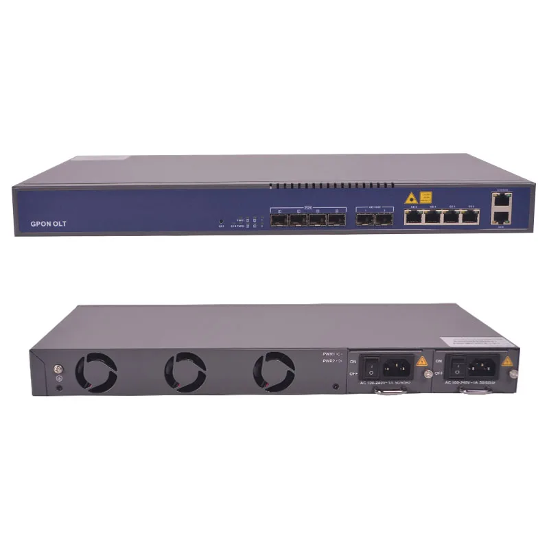 gepon olt ftth 19 inch 1U olt gepon 4 ports PX C+++ SFP module 4 pon mini gpon olt
gepon olt ftth 19 inch 1U olt gepon 4 ports PX C+++ SFP module 4 pon mini gpon olt