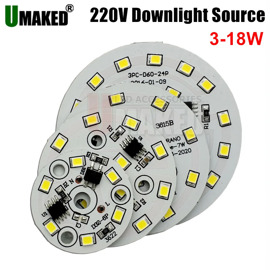 3 5 7 9 12 15 18W AC 220V Led downlight, Driverless led pcb with smd integrated IC driver for downlight direct ac220v
3 5 7 9 12 15 18W AC 220V Led downlight, Driverless led pcb with smd integrated IC driver for downlight direct ac220v
