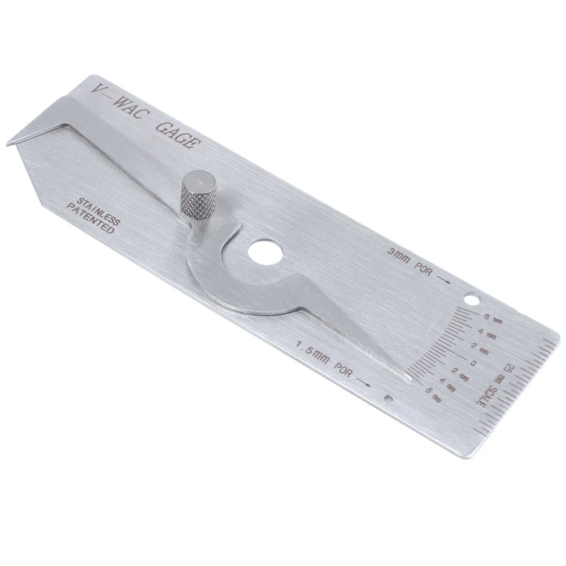 2X V-WAC Biting Edge Welding Gauge Welder Welding Inspect Metric Single Weld Gage
2X V-WAC Biting Edge Welding Gauge Welder Welding Inspect Metric Single Weld Gage
