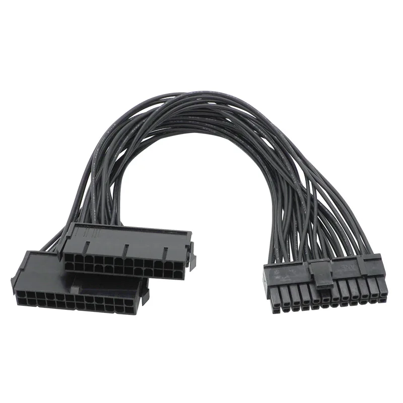 Dual PSU Power Extender Cable 24Pin ATX PC Mining Adapter Connector Household Computer Set for Bitcoin Miner Mining
Dual PSU Power Extender Cable 24Pin ATX PC Mining Adapter Connector Household Computer Set for Bitcoin Miner Mining
