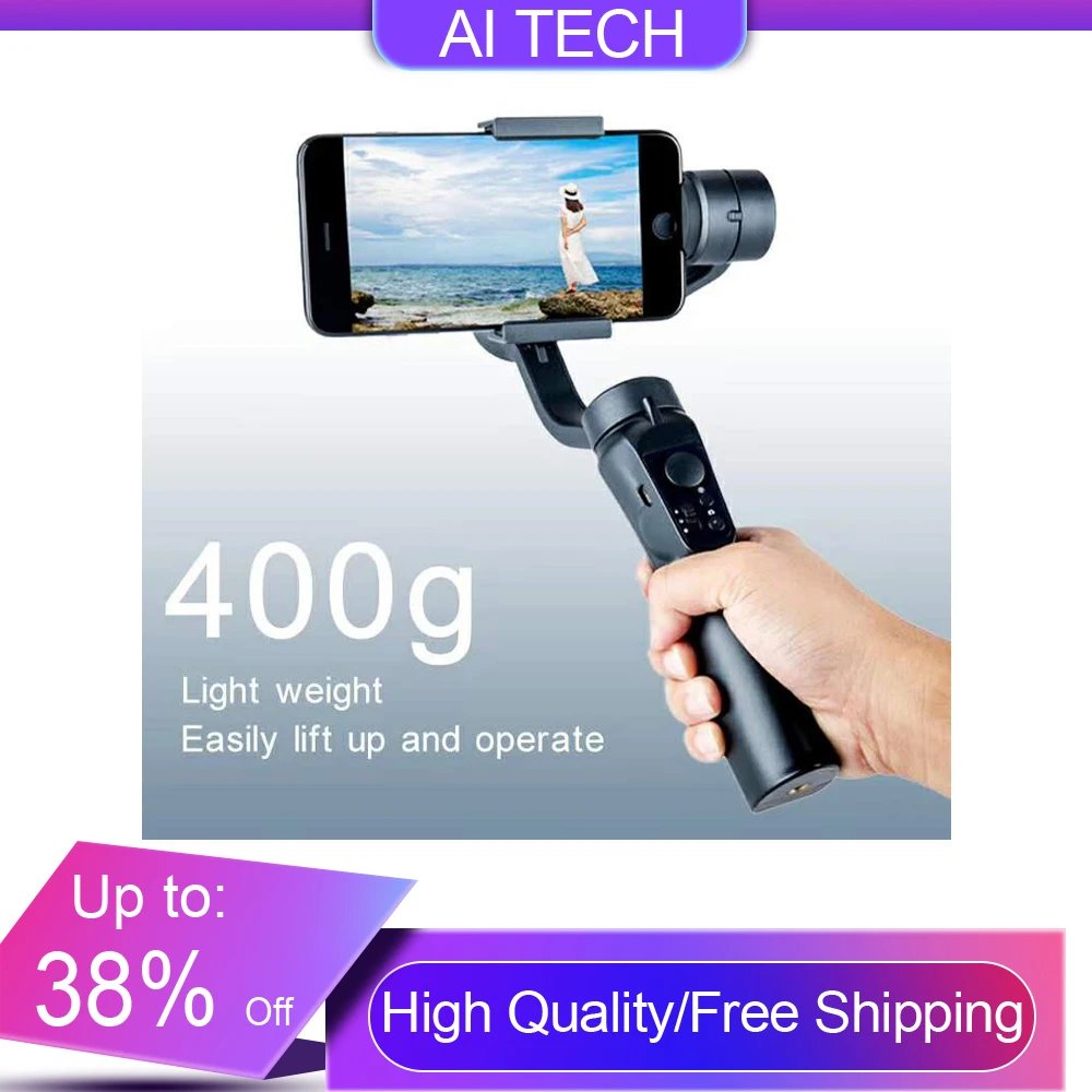 3-axis Gimbal Stabilizer USB Charging Video Adjustable Direction Handheld Gimbal Stabilizer For Xiaomi Samsung iphone SmartPhone
3-axis Gimbal Stabilizer USB Charging Video Adjustable Direction Handheld Gimbal Stabilizer For Xiaomi Samsung iphone SmartPhone