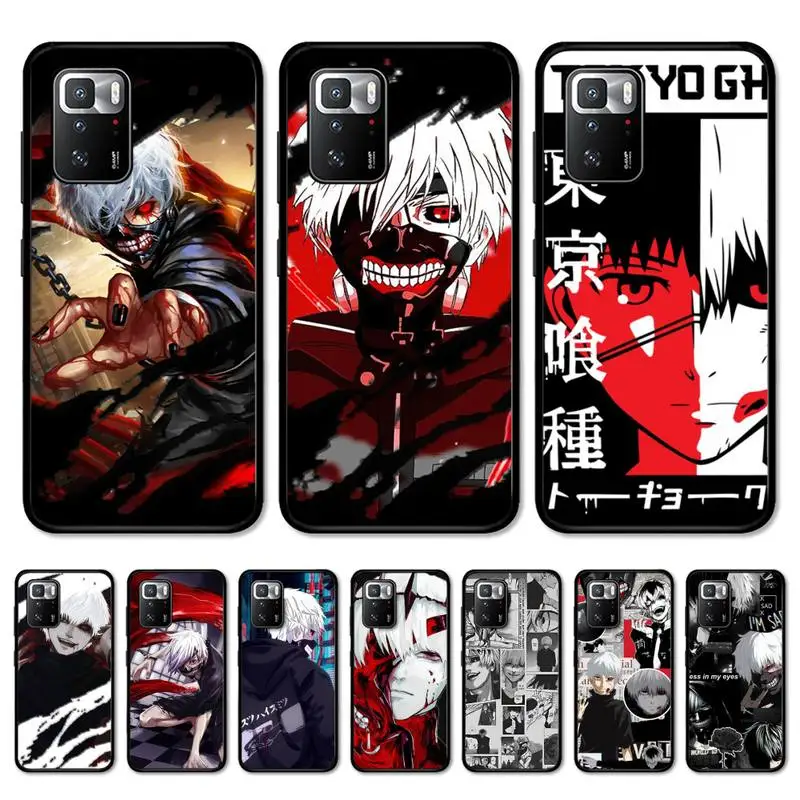 

Tokyo Ghoul Kaneki Ken Anime Phone Case for Redmi 5 6 7 8 9 A 5plus K20 4X S2 GO 6 K30 pro